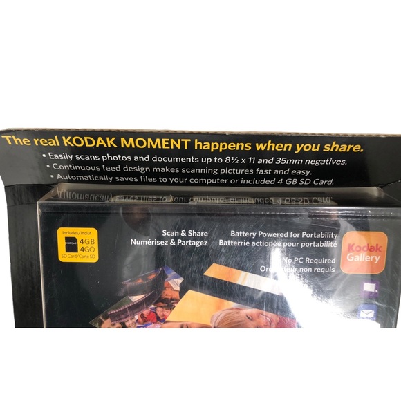 Kodak P811 Personal Portable Scanner for Photo Document Negative NO PC REQUIRED - Picture 6 of 9